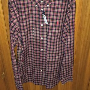 Ralph Lauren Button down Sz XL NEW
